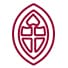 a red and white striped ball