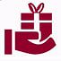a red and white gift box