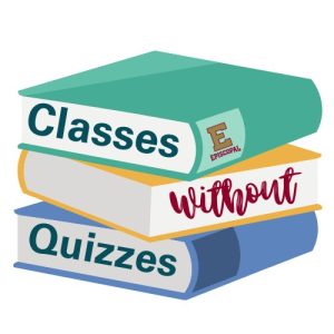 Classes Without Quizzes Logo
