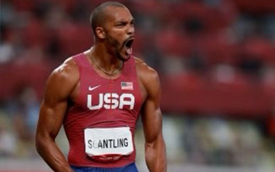 Eagles in the Pros - Track and Field - M - Scantling Garrett
