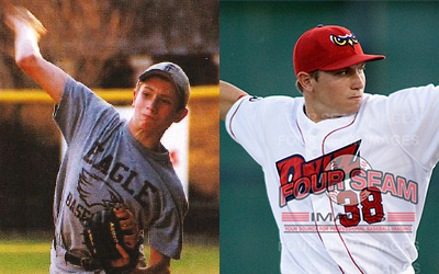 Eagles in the Pros - Baseball - M - Andrew Carson